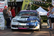 Rallye Český Krumlov: Dojezd posádek do cíle